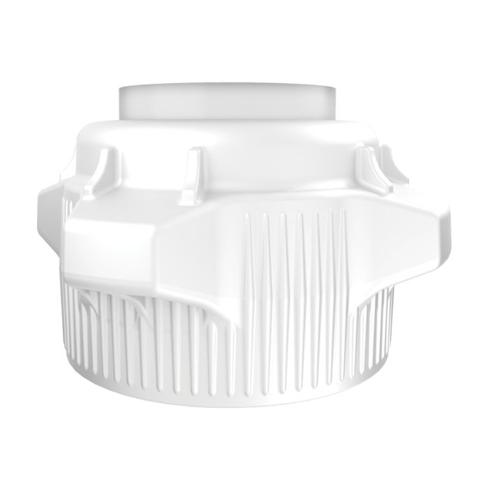 Justrite 12894 83mm Carboy Cap with Open Top and Closed adapter