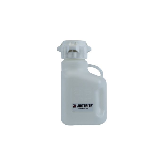 Justrite 12928 2.5L Polypropylene Carboy with 83mm Cap