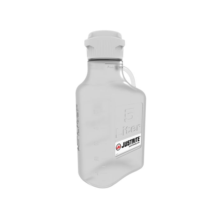 Justrite 12947 5 L Copolyester (PETG) Carboy with 83 mm Cap