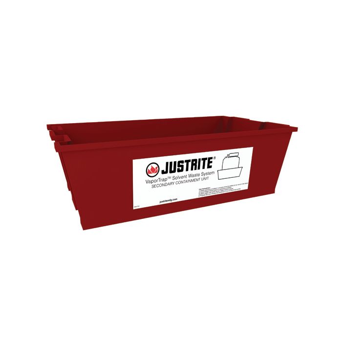 Justrite 12955 Spill Basin for 2.5L, 4L, 5L, or 10L Carboys