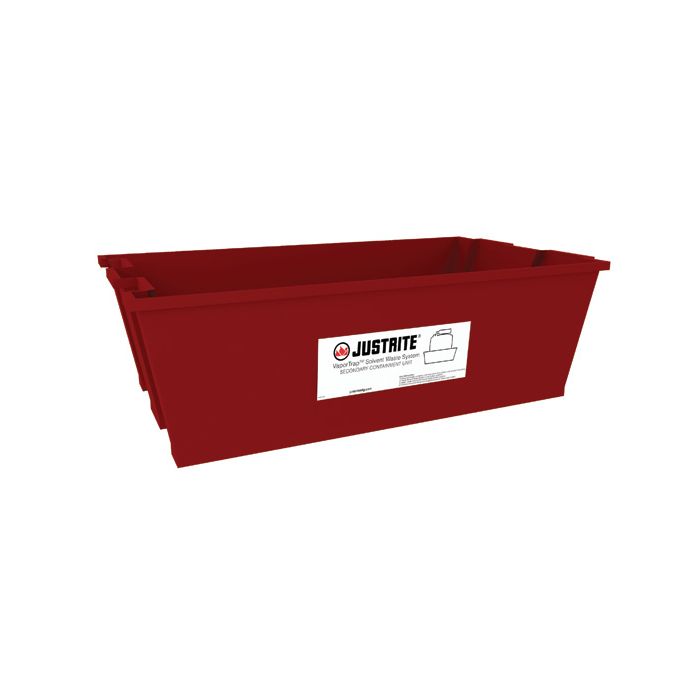 Justrite 12956 Spill Basin for 13.5L or 20L Carboys