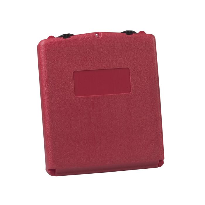 Justrite S23306 Large Polyethylene Document Storage Box for SDS Sheets with Lockable Front Opening