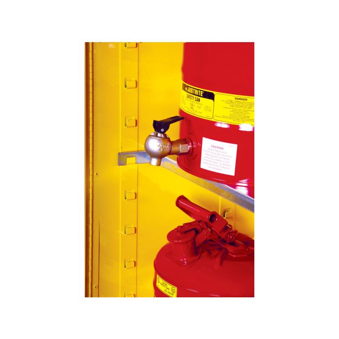 Justrite 29943 Spillslope Steel Dispensing Shelf for All 30/45 Gallon Safety Cabinets