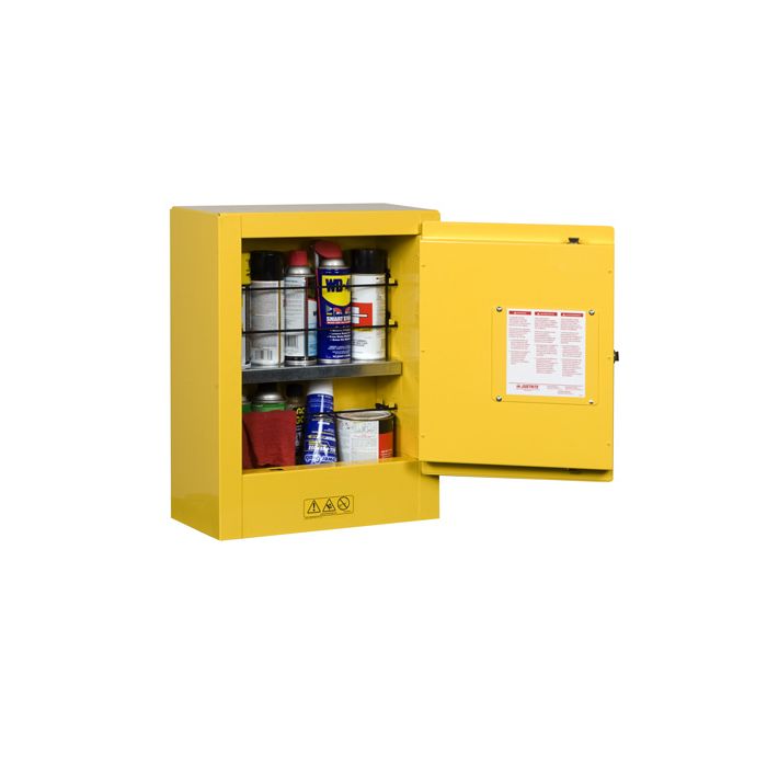Justrite 890200 Sure-Grip EX Mini Transportable Flammable Safety Cabinet