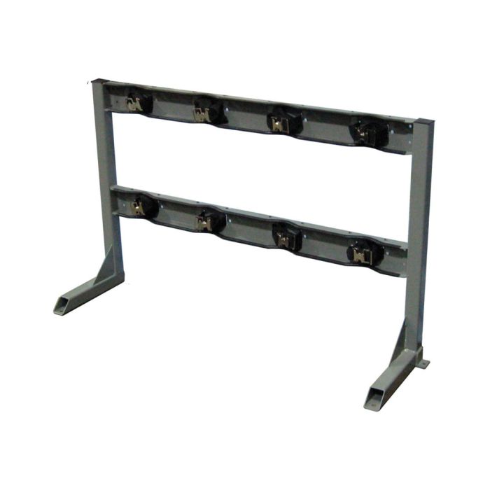 Justrite 35298 Gas Cylinder Stand - 4 Cylinder Capacity - In-Line Stored - Steel
