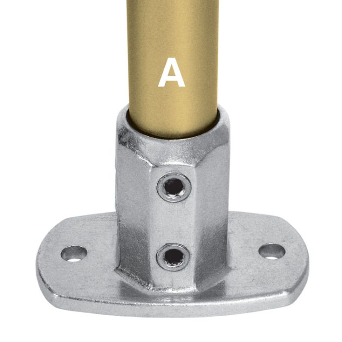 Kee Safety Kee Lite Aluminum Standard Railing Flanges