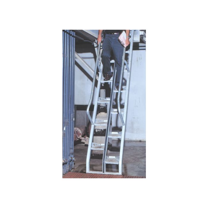 High Galvanized Carbon Steel Alternating Stairway