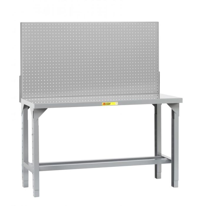 Little Giant Adjustable Height Workbenches with Pegboards