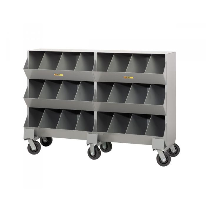 Little Giant Double Width Mobile Storage Bins