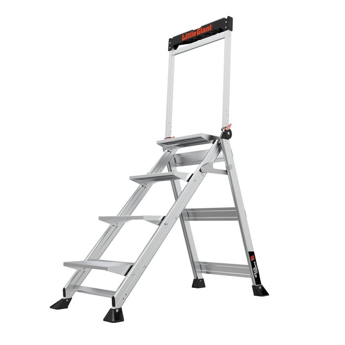 Little Giant Ladders 11904-LG Jumbo Step Model 4 Step Ladder