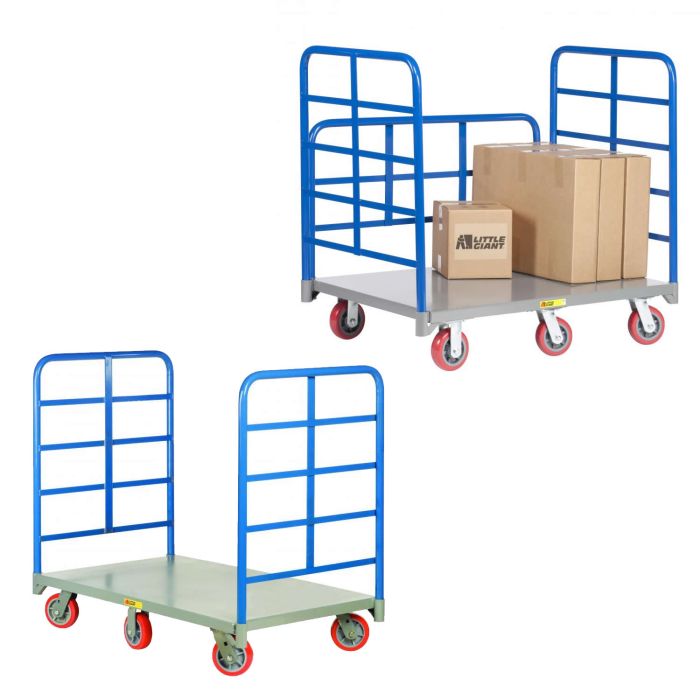 Little Giant Products 6-Wheel Double End Rack Platform Trucks
