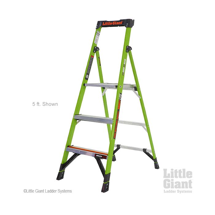 Little Giant MightyLite Fiberglass Step Ladders
