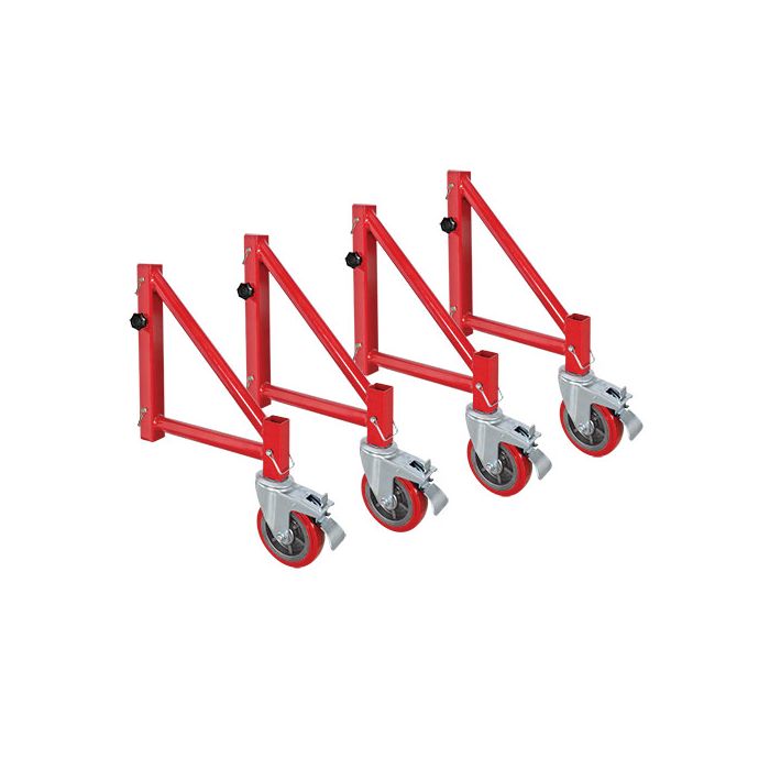 Metaltech I-BMSO4 Set of 4 Outriggers with Casters