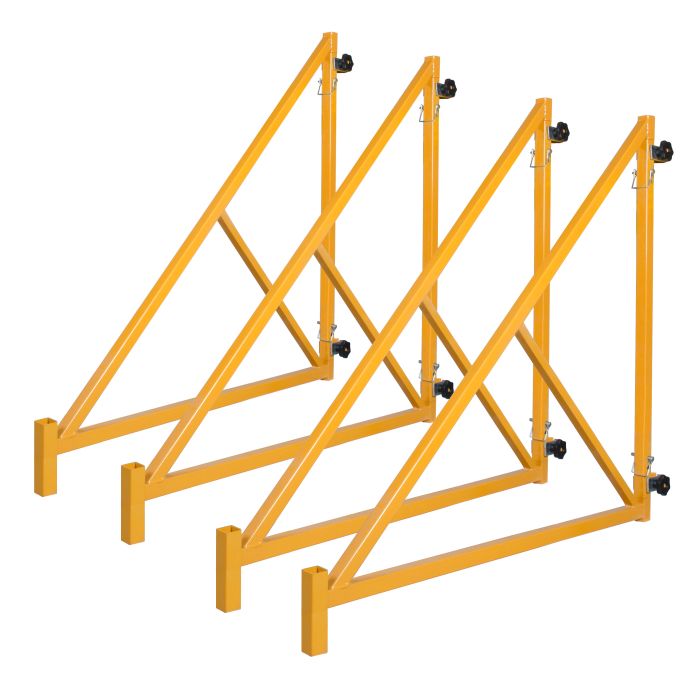 Metaltech I-CISO4TTNCAS Set Of 4 Tall Tower Outriggers For 6' Jobsite Baker Scaffold - No Casters