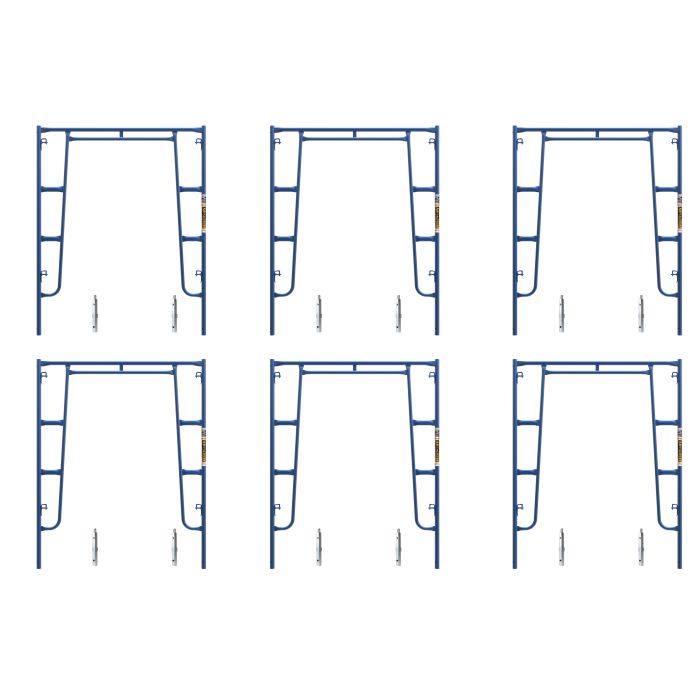 Metaltech M-MA660VLV1 Walk-Thru Arch Frame 6' 4