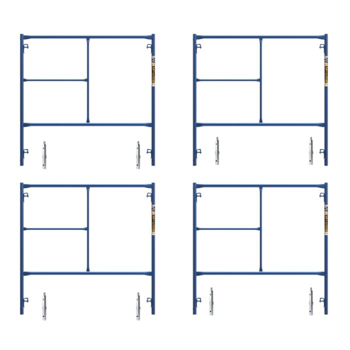 Metaltech M-MF6060VLV1 Mason Frame 5' H X 5' W Vanguard V-Lock Style with Coupling Pins and Spring Locks - Pack of 4