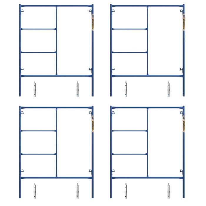 Metaltech M-MF7660VLV1 Mason Frame 6'4 In H X 5' W with Coupling Pins and Spring Locks - Pack of 4
