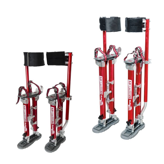 Metaltech Adjustable Anodized Aluminum Drywall Stilts