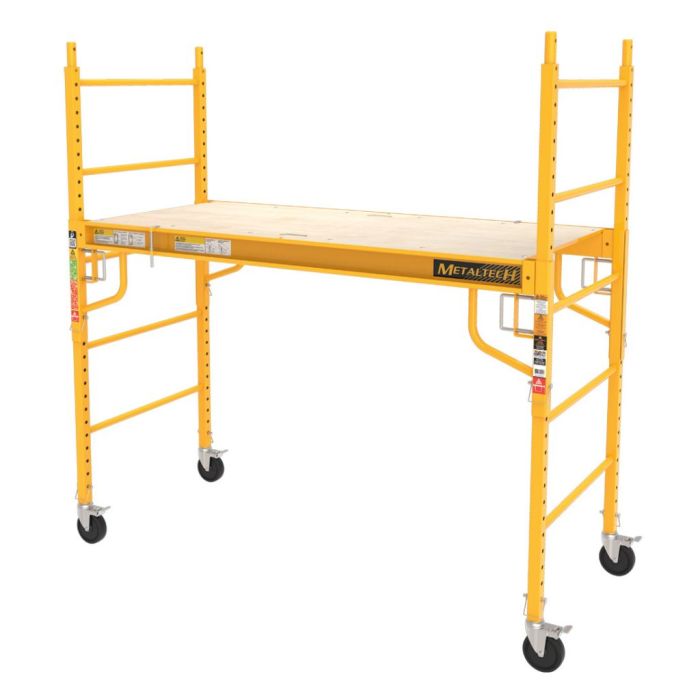 Metaltech I-CISC Jobsite Series 6' Baker With Plywood Deck	