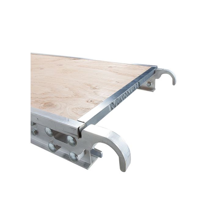 Metaltech Aluminum Scaffolding Platforms with Edge Capping