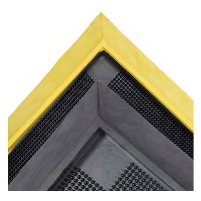 NoTrax Sani-Trax Plus Rubber Disinfectant Entrance Mats