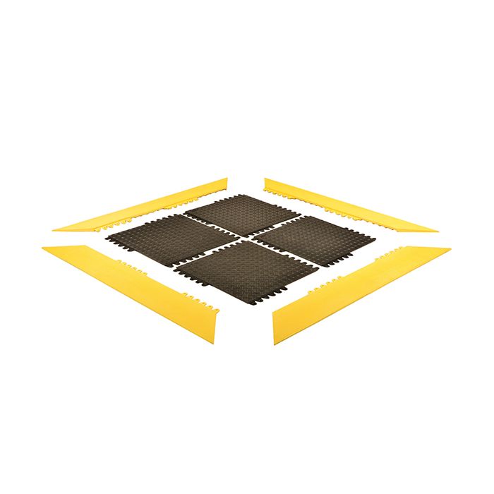 NoTrax De-Flex Series Rubber Non-Slip Diamond Anti-Fatigue Mats