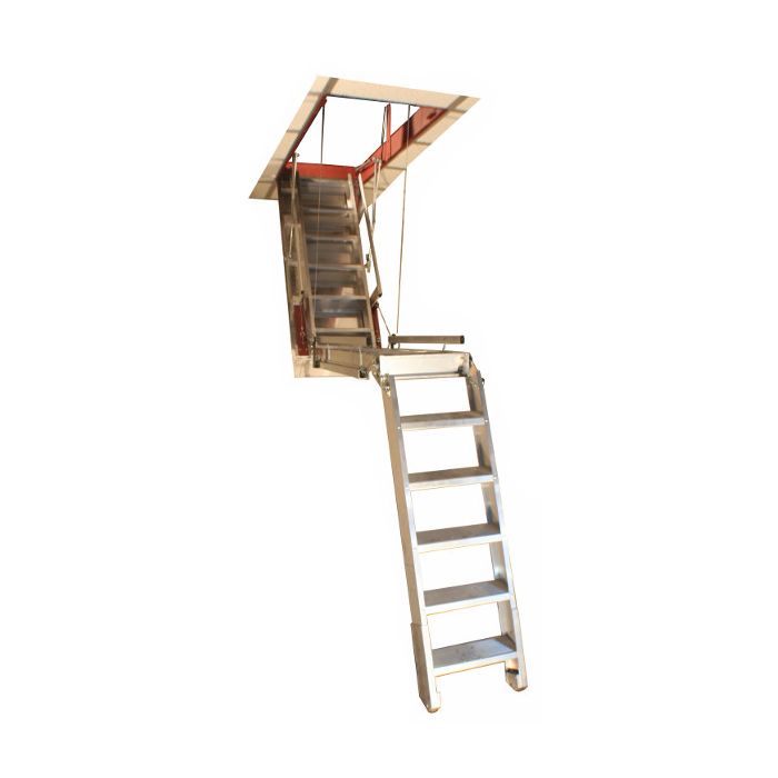 Precision Super Simplex Attic Stair w/Deep Box Frame (37