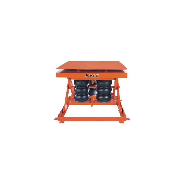 Presto AXSR Series Heavy Duty Turntables with Pneumatic Lift