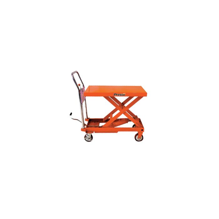 Presto Portable Foot Pump Scissor Lift Tables