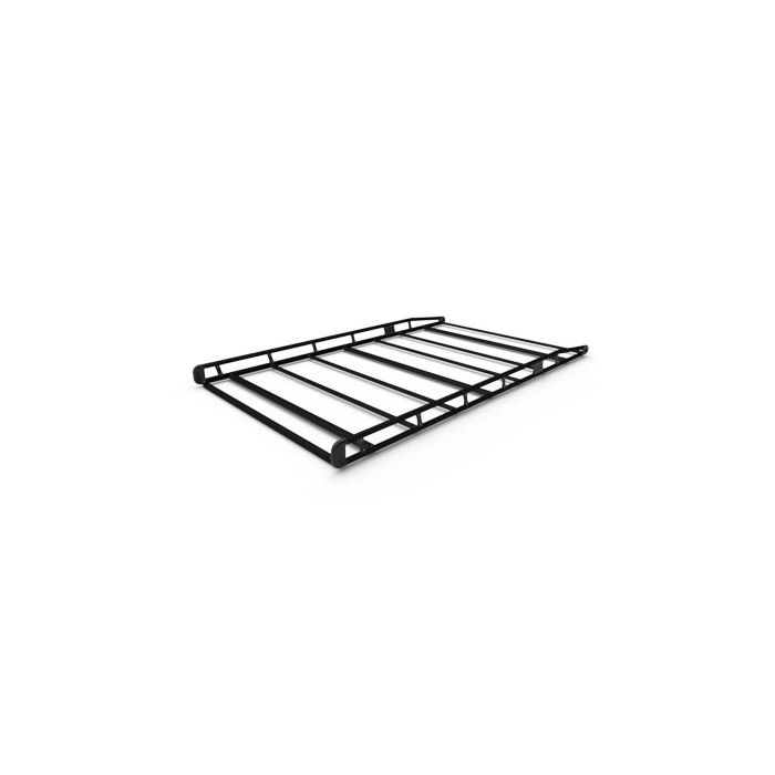 Prime Design AR1900-BLK Anodized Black AluRack Aluminum Rack with Rear Rollers for 2014 and Newer Nissan NV Cargo Vans with 146