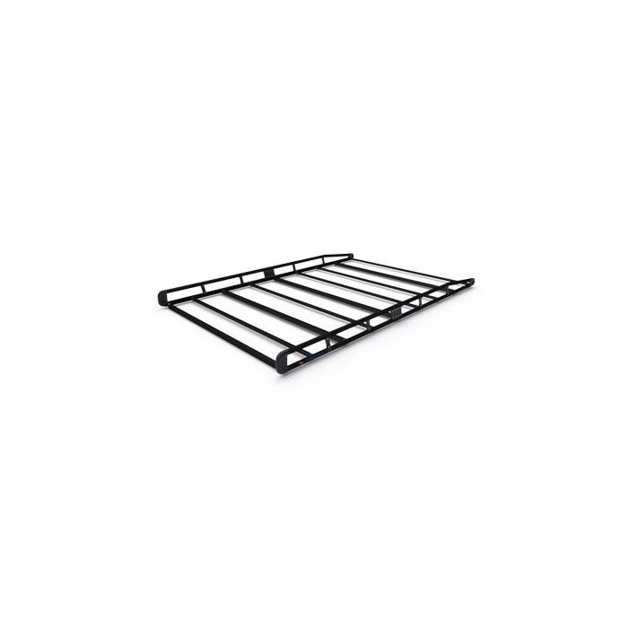 Prime Design AR1901-BLK Anodized Black AluRack Aluminum Rack with Rear Rollers for 2014 and Newer Nissan NV Cargo Vans with 146