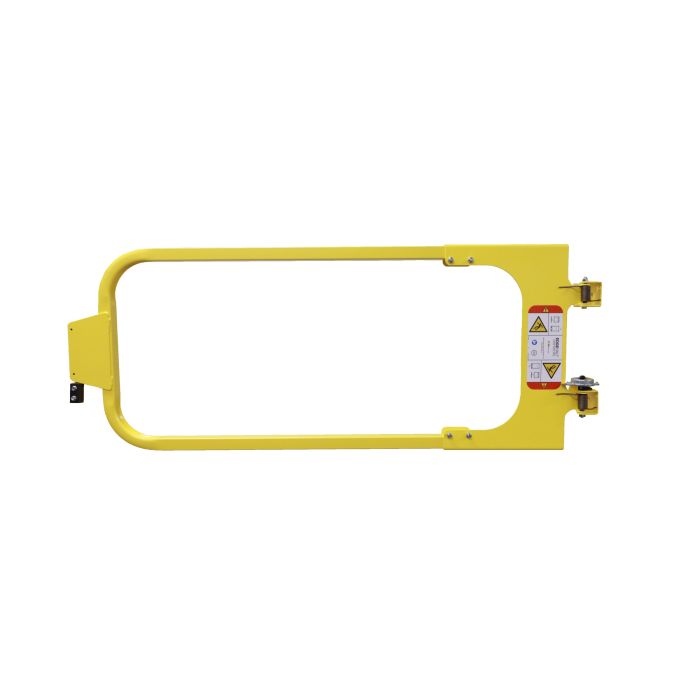 PS Doors EdgeHalt® Ladder Safety Gates - Powder Coated Steel - Safety Yellow