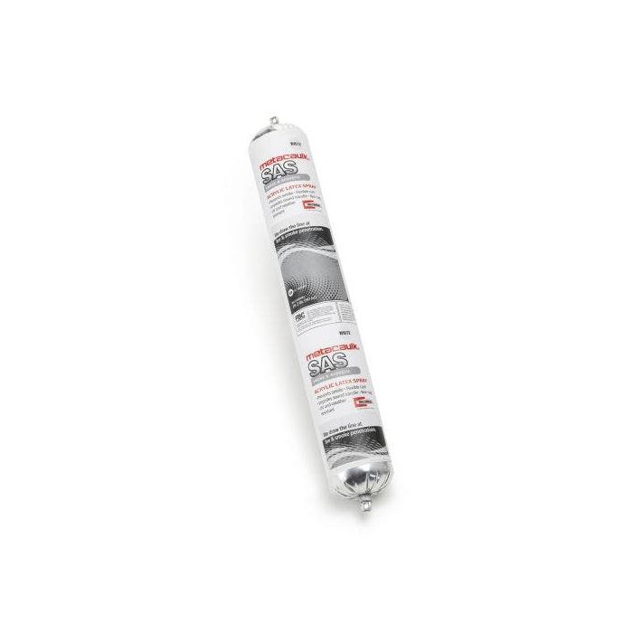 Metacaulk 66652 Smoke and Acoustic Sealant - 20.2 oz Sausage - White - 12 Pack - Image 2