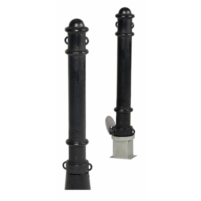 Vestil Removable Ornamental Steel Bollards