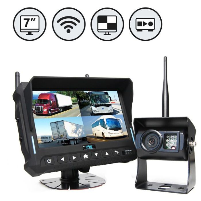 Rear View Safety Wireless Backup Camera Systems with 7