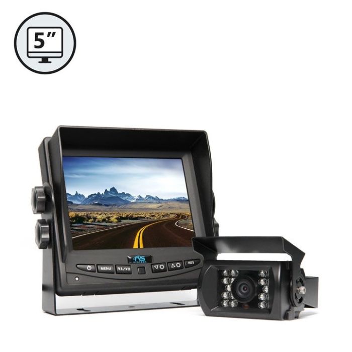 Rear View Safety RVS-7706033-01 Backup Camera System with 5
