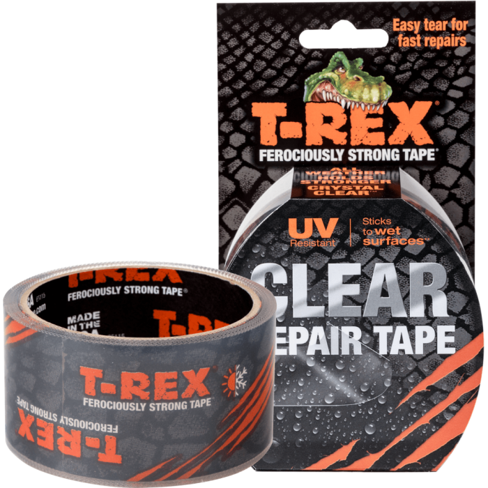 Shurtape 104830 RT 700/T-REX® Clear Repair Tape - 48mm W x 9 yd L - 3.0