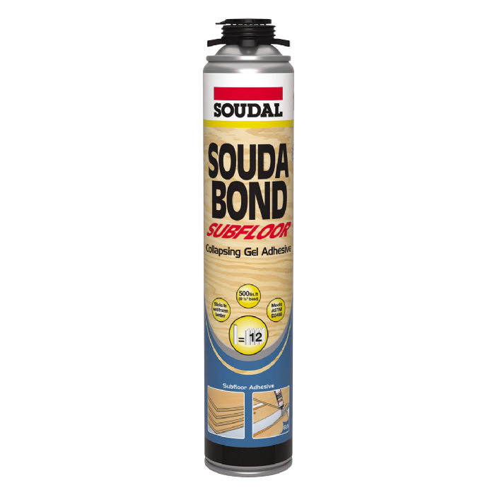 Soudabond Subfloor Collapsible Gun Foam Gel Adhesive