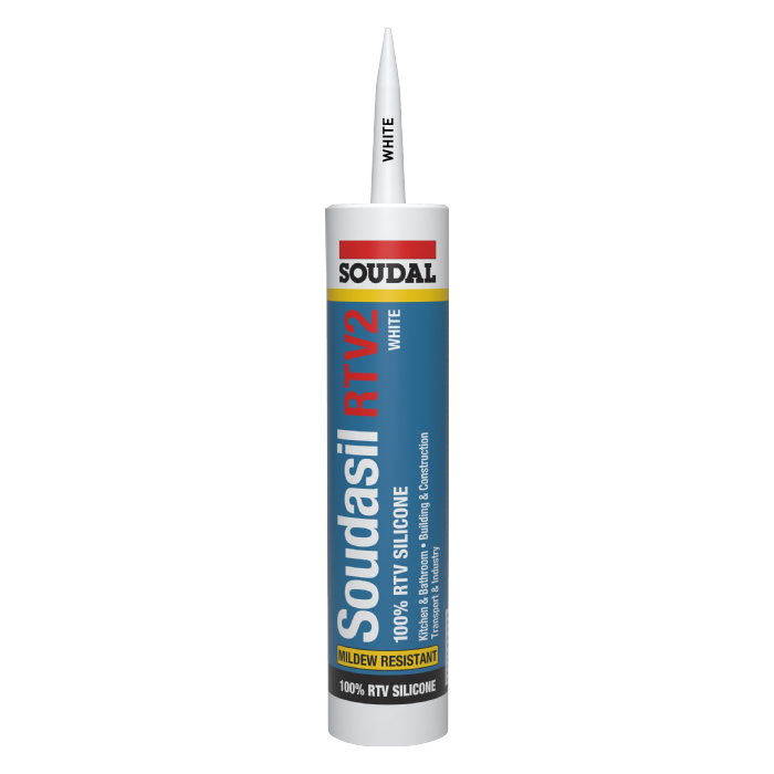 Soudasil RTV2 - 100% RTV2 Silicone, Mildew Resistant