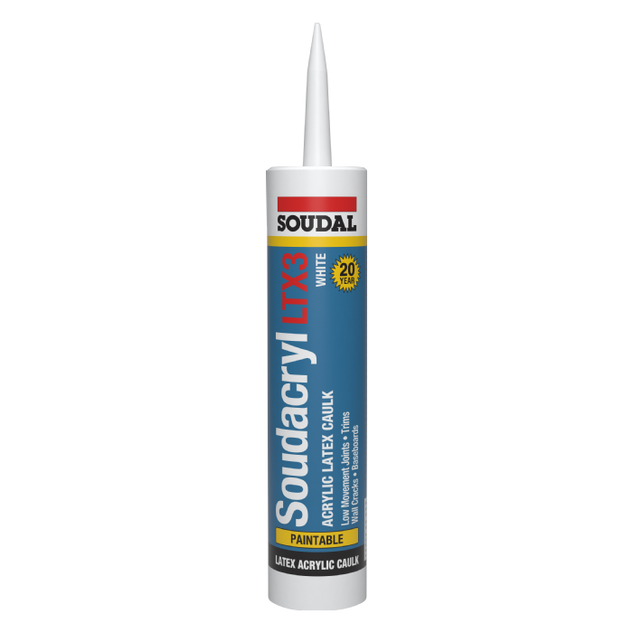 Soudacryl LTX3 20 Year Latex Acrylic Caulk