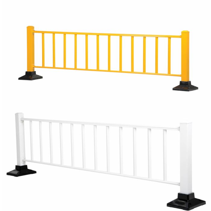 Vestil Semi Permanent Barriers Powder Coat Finish Over Galvanized Steel