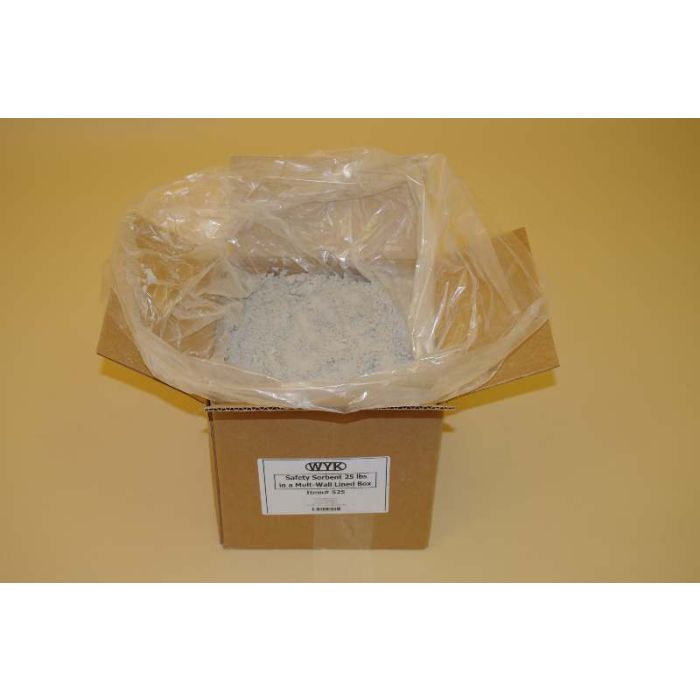 Wyk 2025 28 lbs. Super Sorbent in a Lined Carboard Box