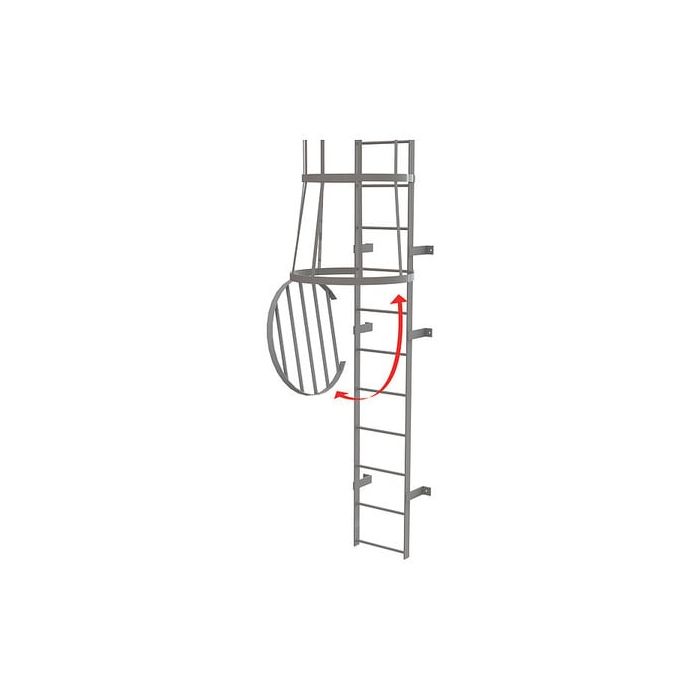 Tri-Arc OPFS04 Cage Door for Lockout of Caged Fixed Steel Access Ladders