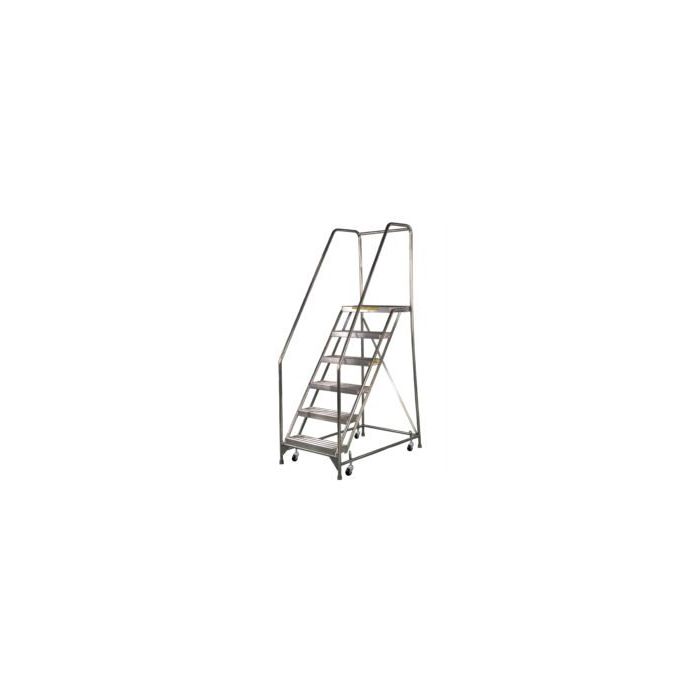 Tri-Arc Deep Top Step Aluminum Rolling Ladders