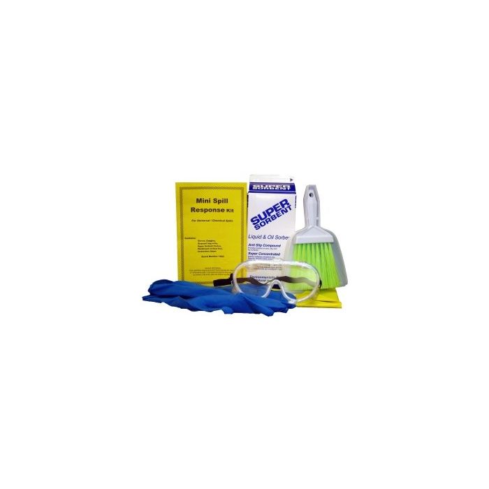 Wyk 1503 Universal Chemical / Hazmat Mini Spill Kit - 6 Pack