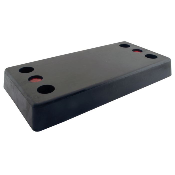 Vestil B-1224-3 Molded Dock Bumper with 3