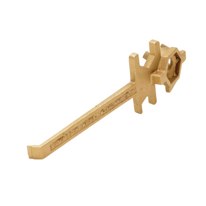Vestil BNW-BX-W Bronze Alloy Non-Sparking Drum Bung Nut Wrench - 12