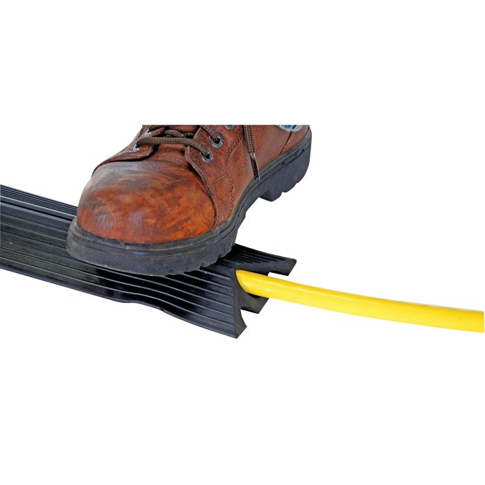 Vestil Extra-Long Extruded Rubber Cord Protectors with 4,400 lbs Capacity