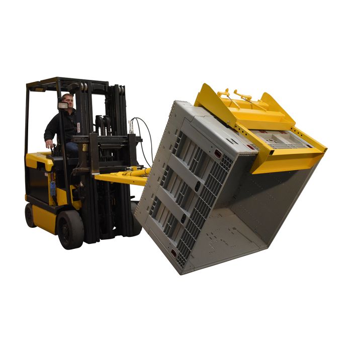 Vestil CTD-H-TP-3000 Fork Truck Powered Crate Turner/Dumper