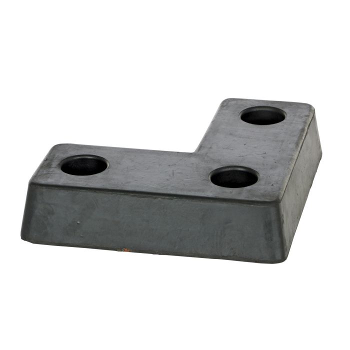 Vestil L-1818-4 L-Shaped Molded Dock Bumper with 4